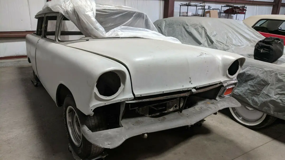 1956 chevrolet 150 handyman two 2 door wagon ls project roller ready for paint