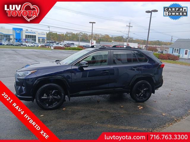 2021 toyota rav4 hybrid se