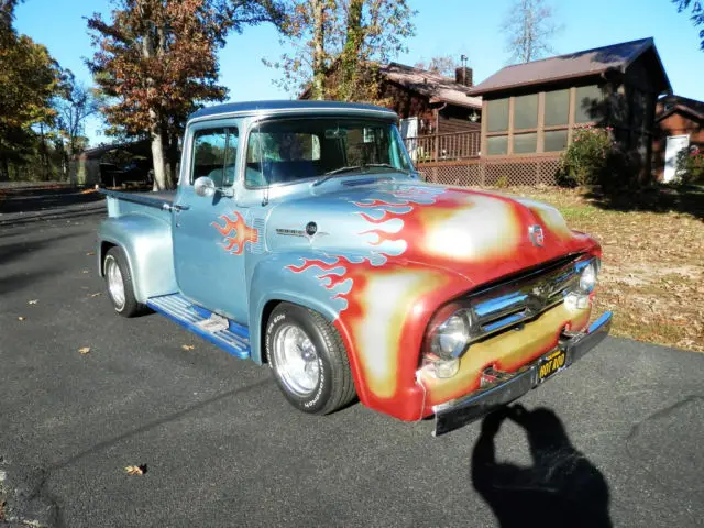 1956 ford custom classic street rod hot rod show car pickup no rust souther car