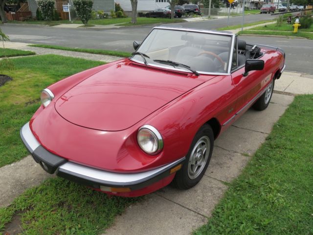 alfa romeo spider '88