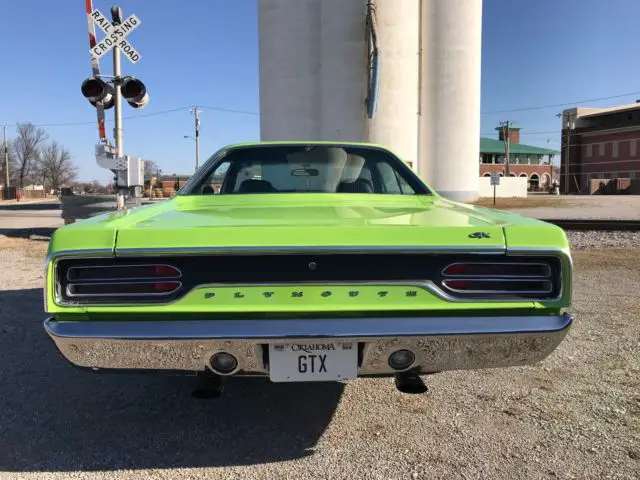 1970 plymouth gtx matching #'s w/build sheet 440/375