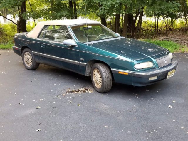 1993 chrysler lebaron lx convertible 5spd w/ extra complete engine, many parts