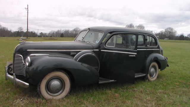 barn find 1940 buick limited 90 s limosine low miles on overhaul & restore