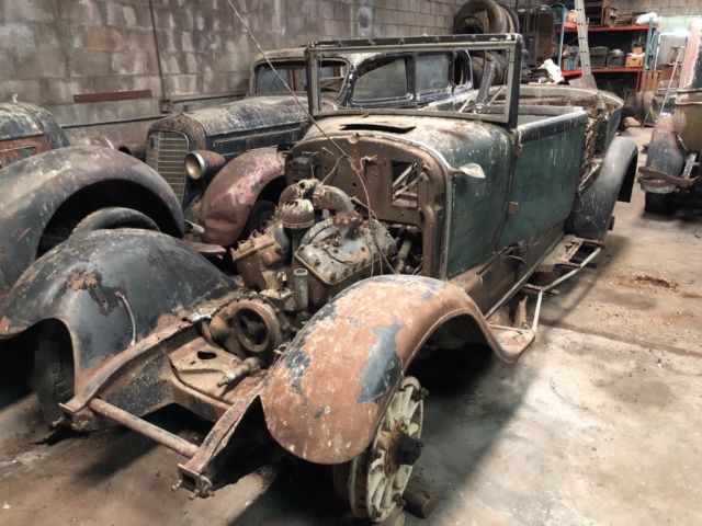 12 classic lincolns and extensive parts collection for model l model k