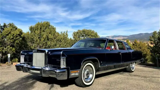 1977 lincoln continental town car 34k orig. miles! cadillac mercedes jaguar 1979