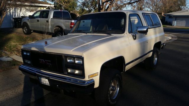 1989 gmc jimmy sle 4x4 (chevy k5 blazer)