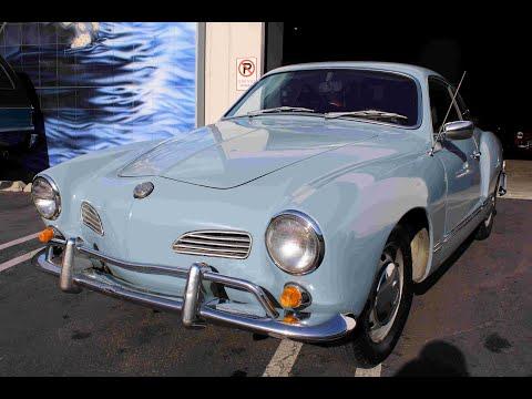 1969 volkswagen karmann ghia in laguna beach, california