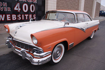 1956 ford fairlane victoria 2-door automatic power steering clean
