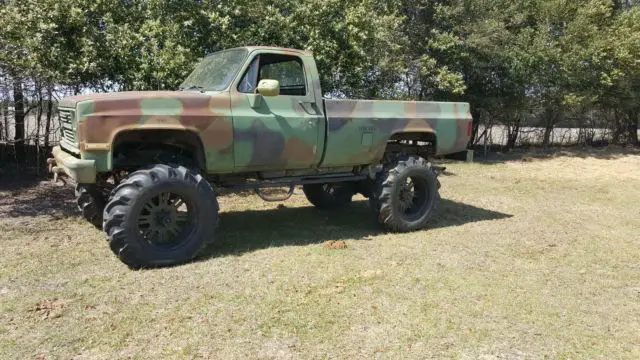1986 chevrolet c 10 c 20 k 10 k 20 m1008 military pick up