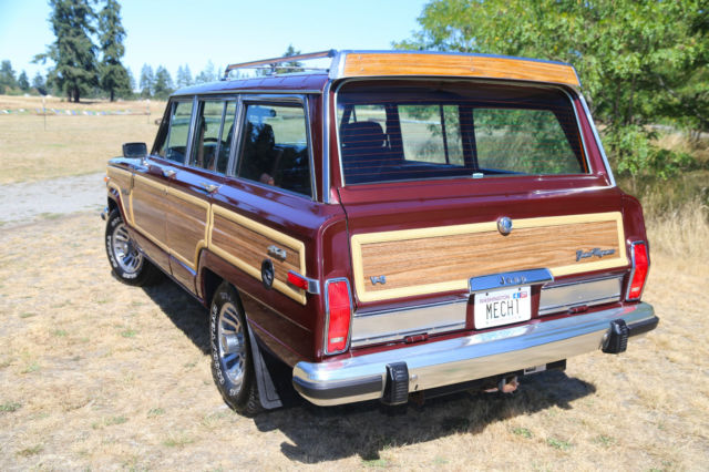 1987 jeep grand wagoneer 112k actual miles excellent shape worldwide no reserve