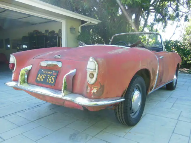 fiat 1958 turisimo veloce spider