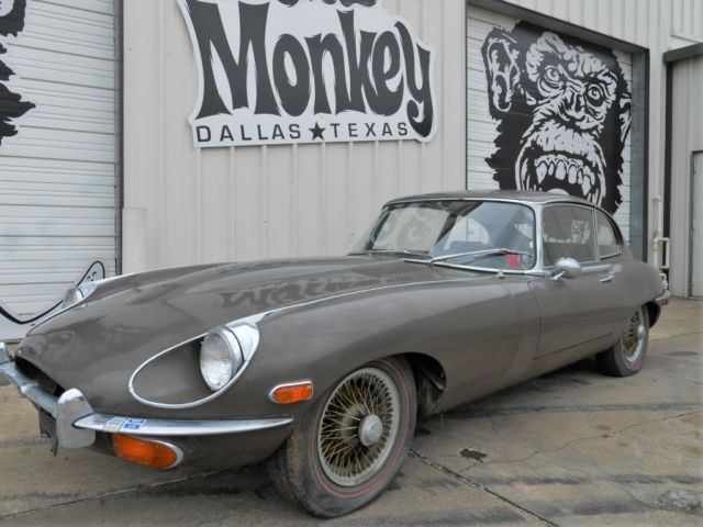 1969 jaguar xke e type 2+2 unrestored garaged for 37 years by gas monkey garage