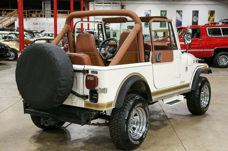 1983 jeep cj-7 laredo 213923 miles white jeep 4.2l i6 automatic