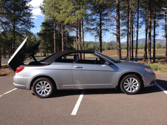 used 2014 chrysler 200 touring convertible flagstaff, az 86004 for sale in flagstaff, arizona