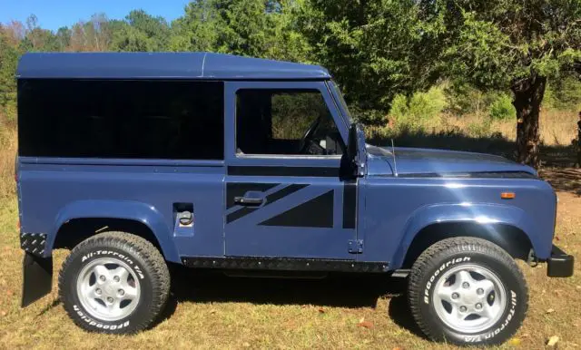 1989 land rover defender 90 - 2.5 turbo diesel - panoramic windows - 4x4 - icon