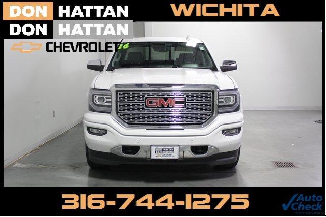 used 2016 gmc sierra 1500 4x4 crew cab denali wichita, ks 67219 for sale in park city, kansas