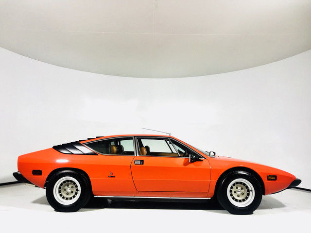 1976 lamborghini urraco p300 p300 coupe orange coupe manual