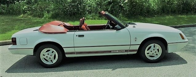 1984 mustang very rare 350 gt convertible a/c 5 speed