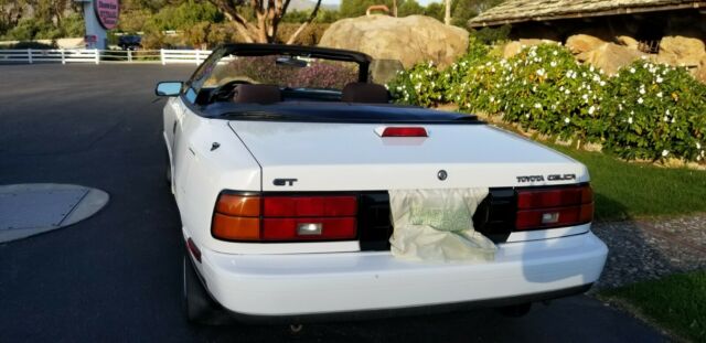 1989 toyota celica gt convertible in excellent condition