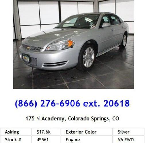 2012 chevrolet impala lt fleet sedan v6 in colorado springs, co