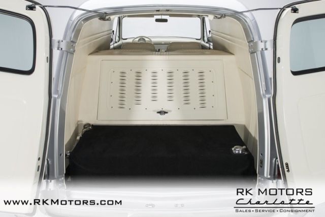 1955 ford f100 panel truck silver metallic pickup truck 547 cu in v8 6 speed man