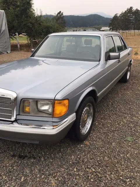 no reserve mercedes benz 500sel |86727 original miles ca car no rust good cond