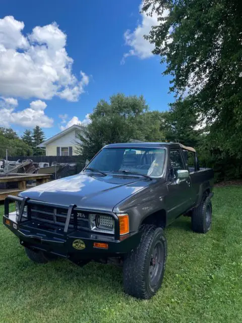 1989 toyota 4runner suv grey 4wd manual rn60
