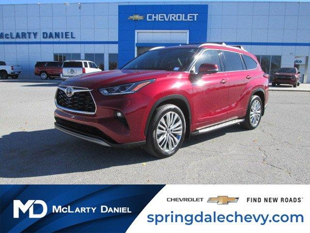 2023 toyota highlander hybrid platinum