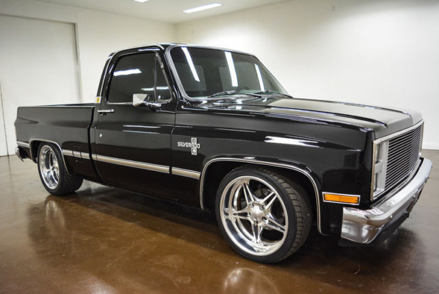1986 chevrolet c-10 63675 miles black pickup truck 5.7 liter lt-1 v8 700r4 auto