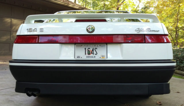 alfa romeo 164-s 1992 sport sedan, special ordered executive absolutely stunning