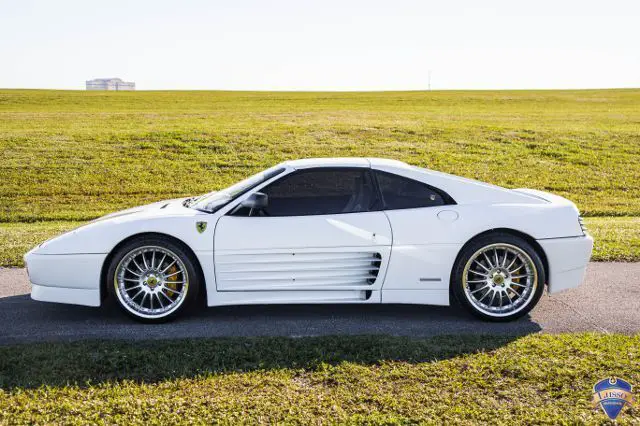 1990 ferrari 348 gts ts 44132 miles white v8 manual