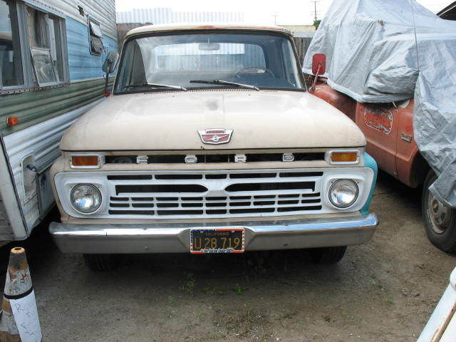 1966 ford f100 truck - style side - lwb