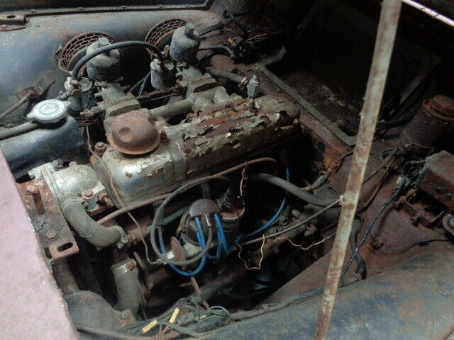 1958 triumph tr3 original california car project clean title