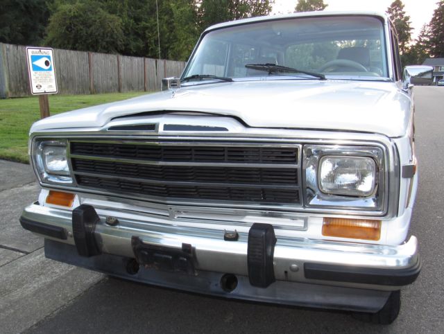 sell no reserve selling. world wide. 1990 jeep grand wagoneer 5,9 ,v8 automatic