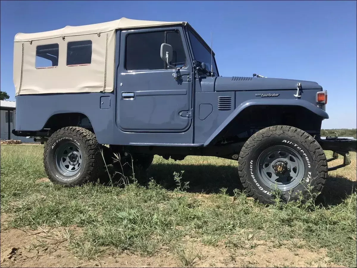 vintage adventure: the 1980 toyota land cruiser fj43