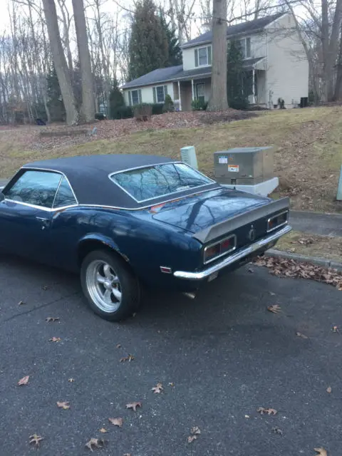 1968 camaro rs project