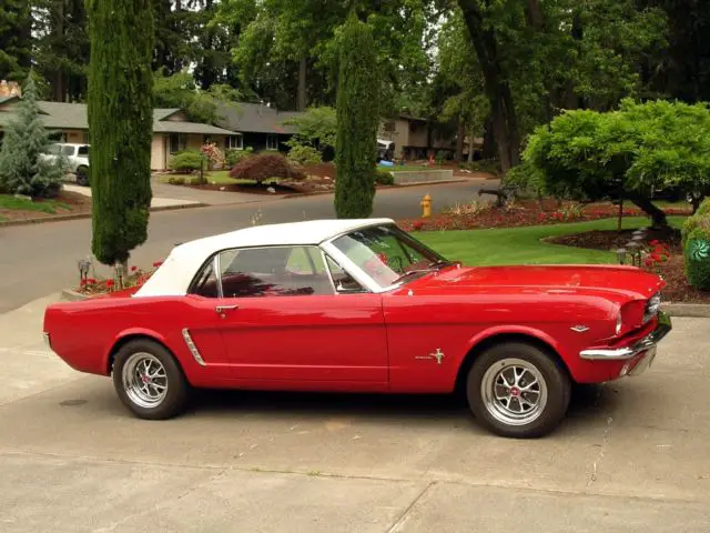 1965 mustang convertible fully restored to like new condition