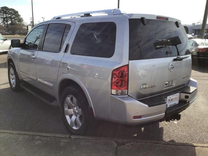used 2010 nissan armada titanium chesapeake, va 23320 for sale in chesapeake, virginia