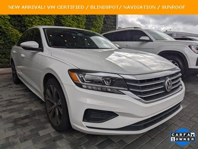 2020 volkswagen passat 2.0t sel