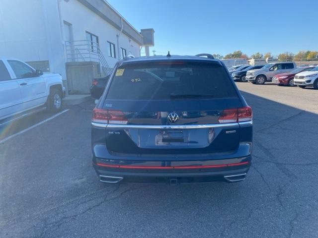 2021 volkswagen atlas 3.6 v6 se w/ technology