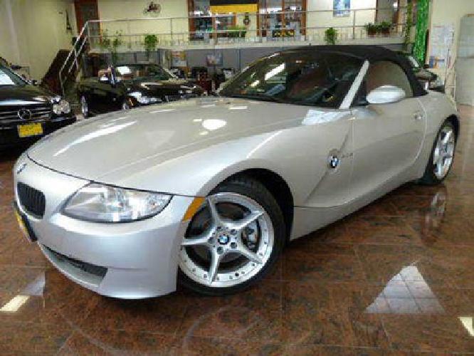 2006 bmw z4 3.0si/loaded silver on red/[phone removed] in woodside, ny