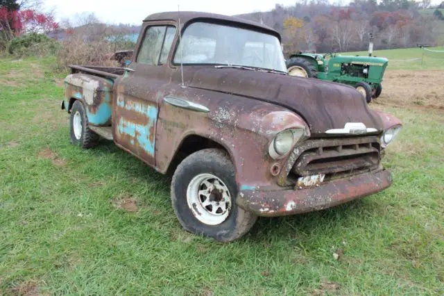 1957 chevy 3200 truck rat rod project truck