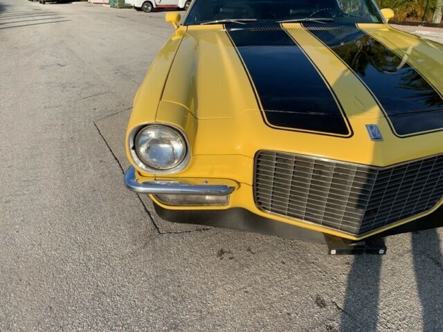 1970 chevrolet camaro 32,211 miles yellow select