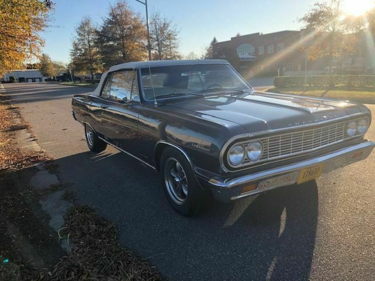 1964 chevelle convertible 327 4-speed rust free and tight