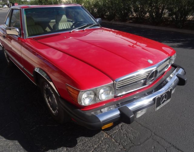 1988 mercedes benz 560sl 65k miles! one owner! blue chip investment quality car!