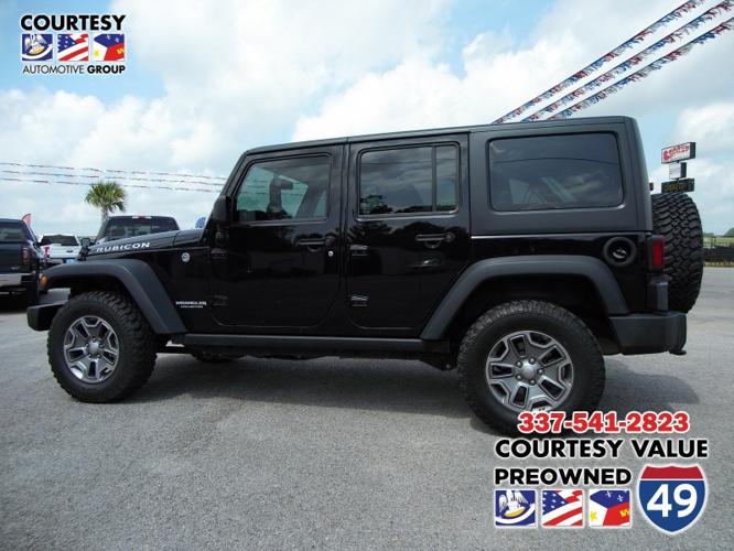 used 2016 jeep wrangler 4wd unlimited rubicon lafayette, la 70507 for sale in lafayette, louisiana
