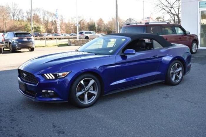 2016 ford mustang ecoboost premium ecoboost premium 2dr convertible for sale in norwood, massachusetts