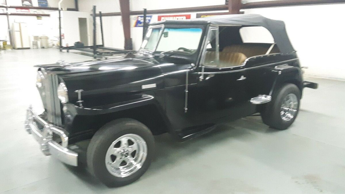 rare 1948 willys overland jeepster fun summer driver!