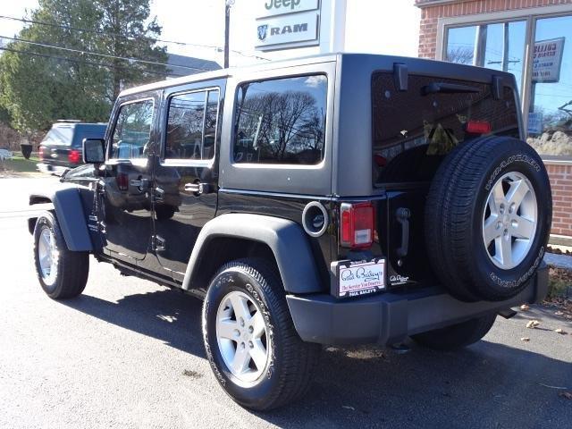 2016 jeep wrangler unlimited sport 4x4 sport 4dr suv for sale in north kingstown, rhode island