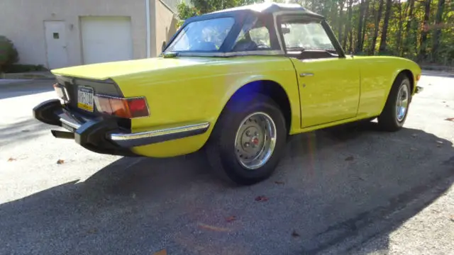 1975 triumph tr6 convertible gorgeous restoration